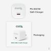 Plugable Technologies PS-30C1W mobile device charger Universal White AC Fast charging Indoor7