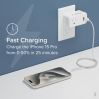 Plugable Technologies PS1-CA1 mobile device charger Universal White AC Fast charging Indoor4