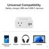 Plugable Technologies PS1-CA1 mobile device charger Universal White AC Fast charging Indoor5