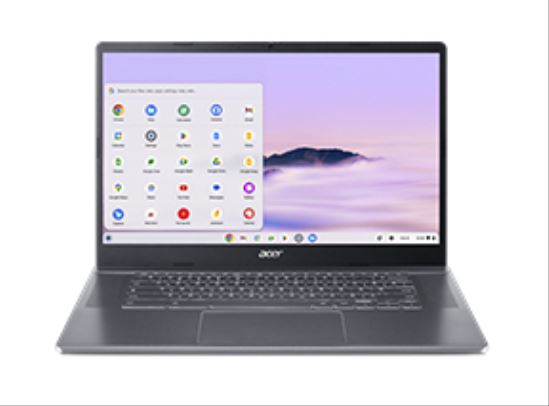 Acer Chromebook CBE595-1T-58XN Intel® Core™ i5 i5-1335U 15.6" Touchscreen Full HD 8 GB LPDDR5x-SDRAM 256 GB SSD Wi-Fi 6 (802.11ax) ChromeOS Gray1