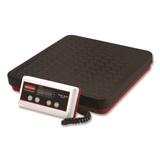 Digital Receiving Scale, 150 lb Capacity, Black/Red1