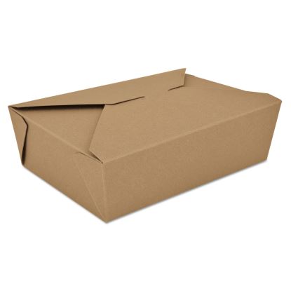 ChampPak Retro Carryout Boxes, #3, 7.75 x 5.5 x 2.5, Brown, Paper, 200/Carton1