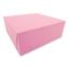 Pink One-Piece Non-Window Bakery Box, 14 x 14 x 5, Pink, Paper, 50/Carton1
