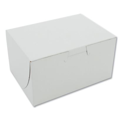 White One-Piece Non-Window Bakery Boxes, 4 x 2 x 5.5, White, Paper, 250/Carton1