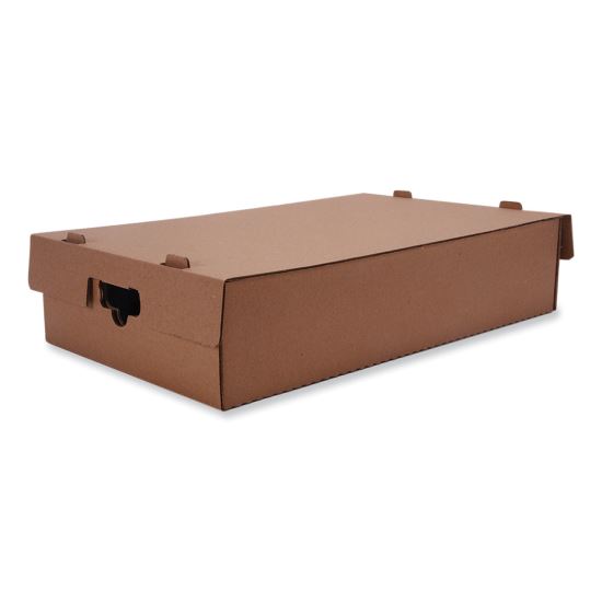 Stackable Catering Tray, 22 x 14.12 x 5.62, White, Paper, 12/Carton1