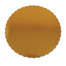 Gold Cake Circles, Double Wall Construction, 14" Diameter, Gold, Paper, 50/Carton1