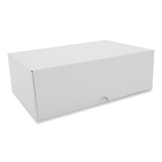 Two-Piece Sausage and Meat Patty Boxes, 12.12 x 7.87 x 4, White, Paper, 125/Carton1