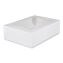 White Window Bakery Boxes with Tuck-in Lid, 10 x 14 x 4, White, Paper, 100/Carton1