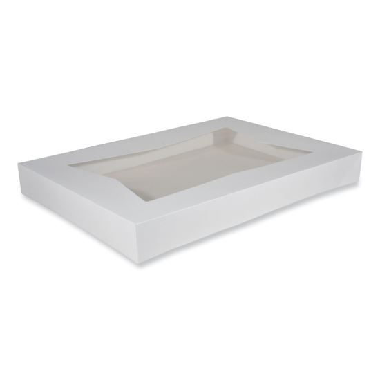 Bakery Boxes, 26.5 x 18.62 x 3.25, White, Paper, 50/Carton1