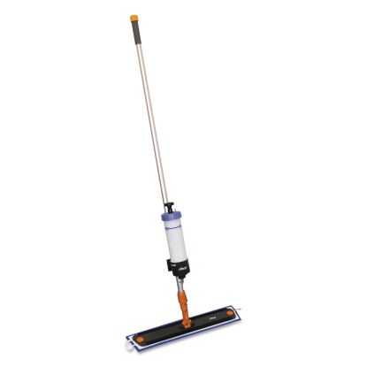 Pace 60 High Impact Cleaning Tool, 24" Wide Microfiber Head, 60" Silver/Black/Red Aluminum/Plastic Handle1