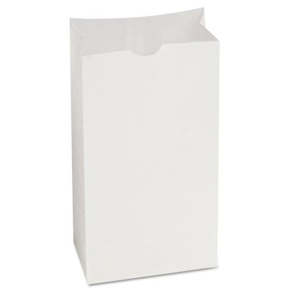 SOS Bakery Bag Dubl Wax, 5" x 3.13" x 9.69", White, 1,000/Carton1