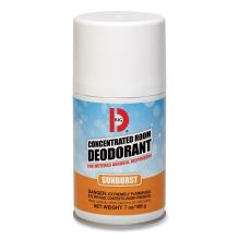 Metered Concentrated Room Deodorant, Sunburst Scent, 7 oz Aerosol Spray, 12/Carton1