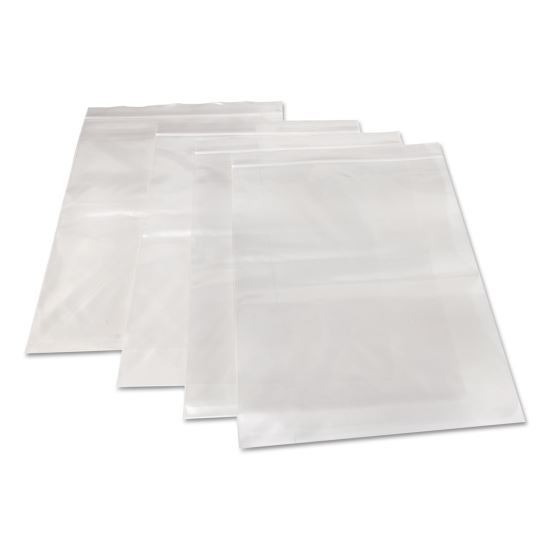 Zippit Resealable Bags, 4 mil, 9" x 12", Clear, 100 Bags/Pack, 5 Packs/Carton1