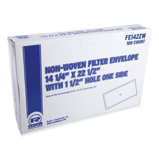 Filter Envelope, Fry Oil, 14" x 22.25" with 1.5" Hole, 100/Carton1