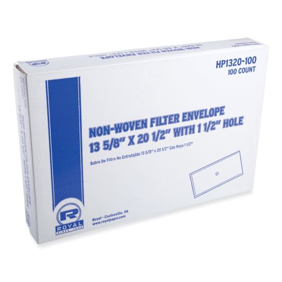 Filter Envelope, Fry Oil, 13.75" x 20.75" with 1.5" Hole, 100/Carton1