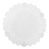 Lace Doilies, Round, 10", White, 5,000/Carton2