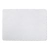 Embossed Scalloped Edges Placemats, 9.5 x 13.5, White, 1,000/Carton2