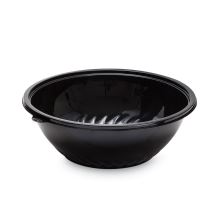 Caterline Pack n' Serve Plastic Bowl, 320 oz, 16" Diameter x 5.5" h, Black, 25/Carton1