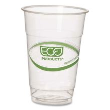 GreenStripe PLA Cold Cups, 10 oz, Plastic, Clear, 1,000/Carton1