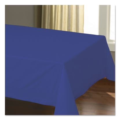 Cellutex Table Covers, Tissue/Polylined, 54" x 108", Navy Blue, 25/Carton1