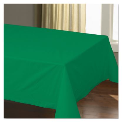 Cellutex Table Covers, Tissue/Polylined, 54" x 108", Jade Green, 25/Carton1