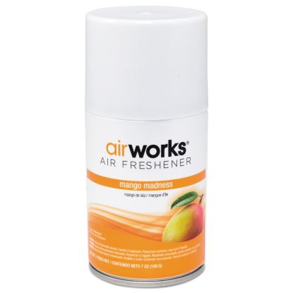 AirWorks Metered Aerosol Spray, Mango, 7 oz, 12/Carton1
