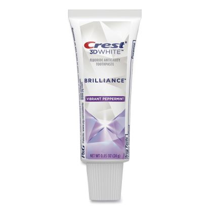 3D White Brilliance Advanced Whitening Technology + Advanced Stain Protection Toothpaste, 0.85 oz Tube, 72/Carton1