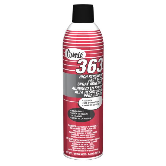 363 High Strength Fast Tack Spray Adhesive, 14 oz, 12/Carton1