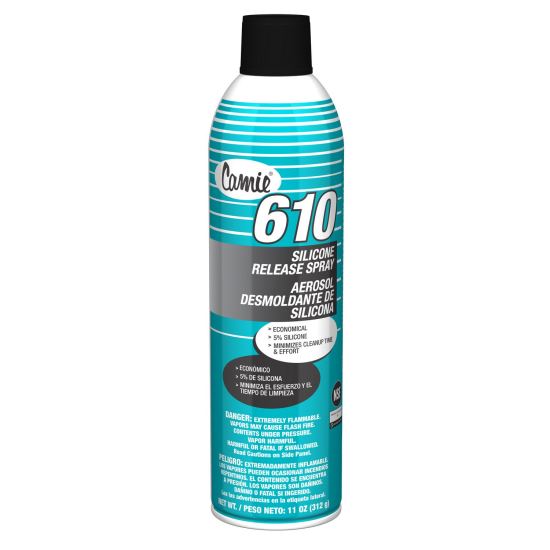 610 Silicone Release Agent, 11 oz Aerosol Can, 12/Carton1