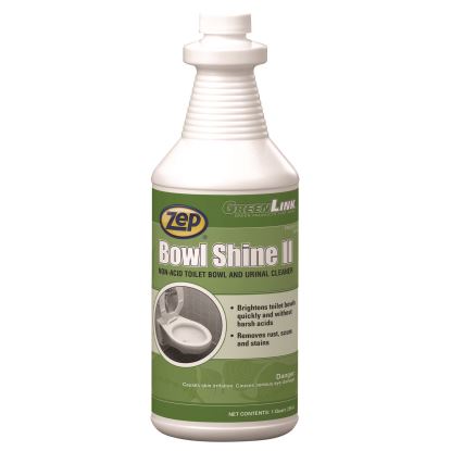 Bowl Shine II, Pleasant Scent, 1 qt Bottle, 12/Carton1