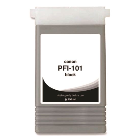 Compatible Black Ink, Replacement for PFI-101 (0883B001AA), 130 mL1