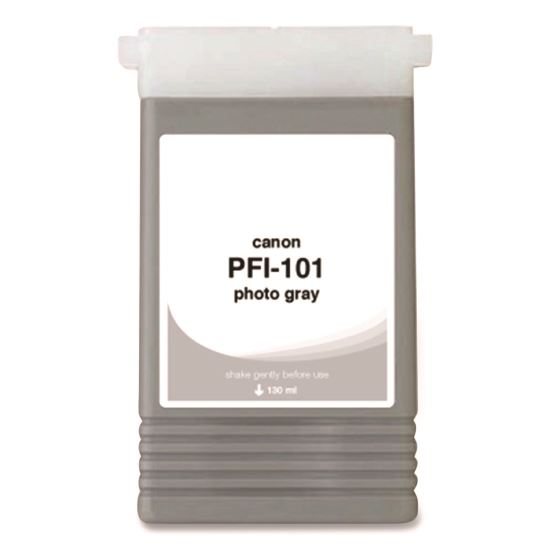 Compatible Photo Gray Ink, Replacement for PFI-101 (0893B001AA), 130 mL1