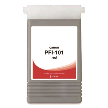 Compatible Red Ink, Replacement for PFI-101 (0889B001AA), 130 mL1