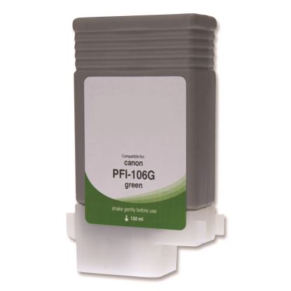 Compatible Green Ink, Replacement for PFI-106 (6628B001AA), 130 mL1