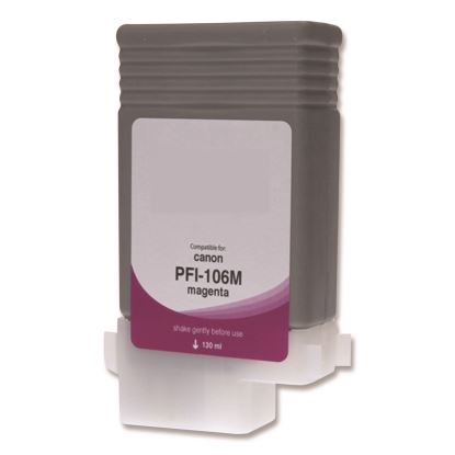 Compatible Magenta Ink, Replacement for PFI-106 (6623B001AA), 130 mL1