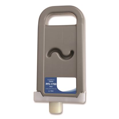 Compatible Blue Ink, Replacement for PFI-1700 (0784C001AA), 700 mL1