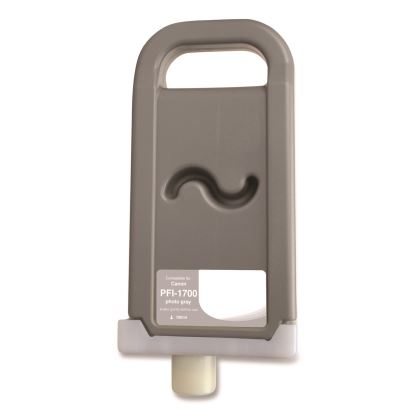 Compatible Photo Gray Ink, Replacement for PFI-1700 (0782C001AA), 700 mL1