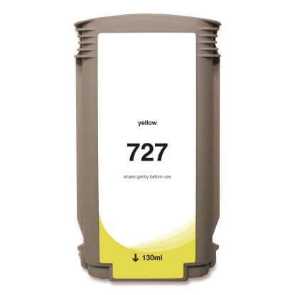 Compatible Yellow Ink, Replacement for 727 (B3P21A), 130 mL1