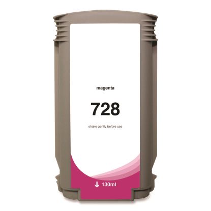 Compatible Magenta Ink, Replacement for 728 (F9J66A), 130 mL1