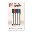 Pen Dry Erase Markers, Bullet Fine Tip, Assorted Colors, 12/Pack1