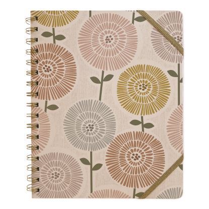 Down to Earth Ideal Notebook, 3 Sections, Medium/College Rule, Randomly Assorted Cover Colors/Designs, (100) 8.75 x 7 Sheets1