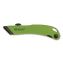 Ceramic Safety Cutter with Fold-Out Film Cutter, Plastic Handle, Green1