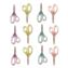 Jellies Kids Scissors, 5" Long, Straight Assorted Handle Colors, 12/Pack1