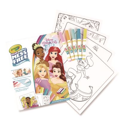 Disney Princess Color Wonder Kit, (18) Coloring Pages and (5) Markers1