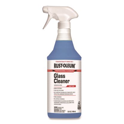 Professional Cleaners Glass Cleaner, 32 oz Spray Bottle, 6/Carton1