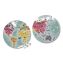 Cardboard Puzzle, Round Double-Sided Blue Planet Suitcase, 208 Pieces, Ages 7 Years and Up1