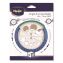 360° Angle and Circle Maker 2-in-1 Protractor and Compass Tool, 2" Ruler Edge, Plastic, Randomly Assorted Color1