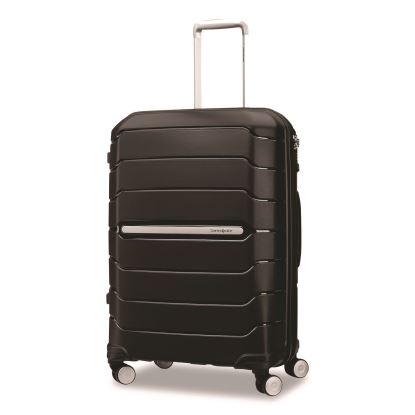 Freeform Hard Side Carry-On Suitcase, Four-Wheeled Spinner, 19.6 x 13.4 x 27.95, Black1