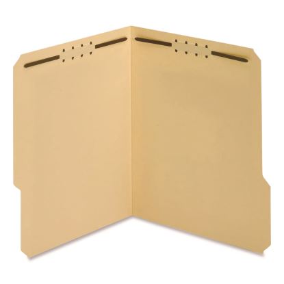 Manila Fastener Folders, 0.75" Expansion, 2 Fasteners, Letter Size, Manila Exterior, 50/Box1