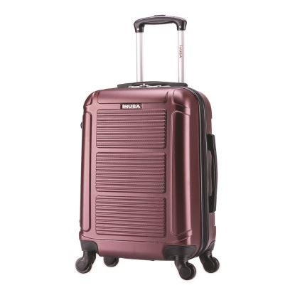 Pilot Hard Side Carry-On Suitcase, Four-Wheeled Spinner, 14.37 x 8.86 x 21.46, Wine1